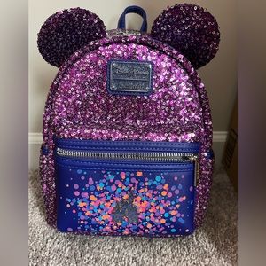 Loungefly Paris fireworks -  NWT